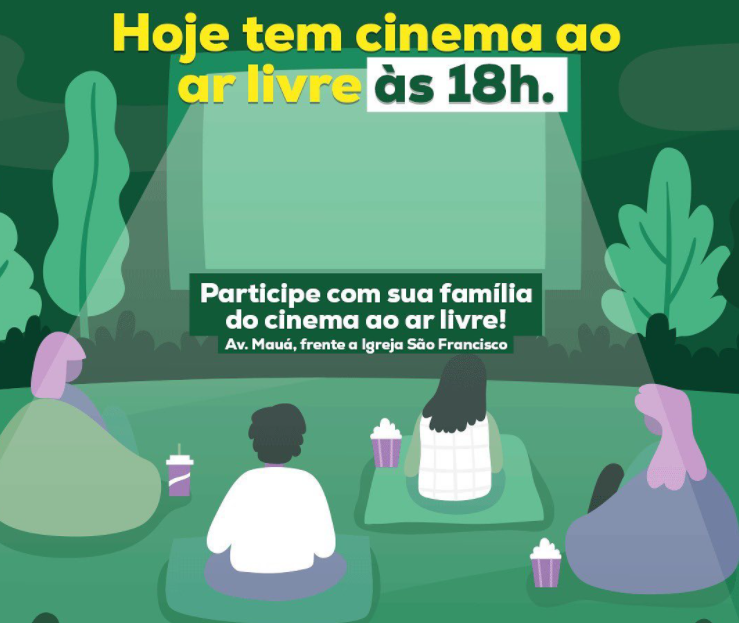 Prefeitura de Porangatu promove o Cinemão nos bairros