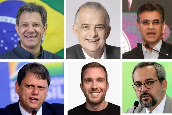 Quem são os pré-candidatos ao governo de São Paulo nas Eleições 2022