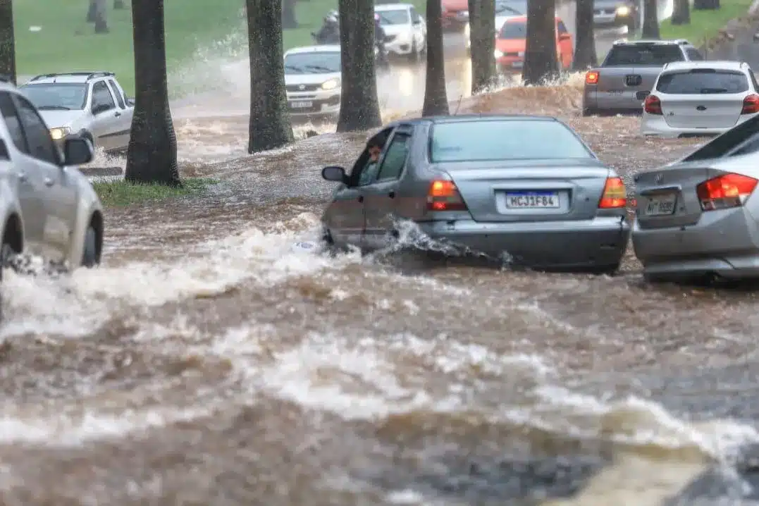 Defesa Civil de Goiânia divulga canais para alertas sobre perigos de chuvas e alagamentos 
