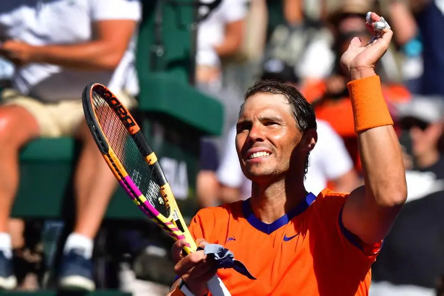 Nadal alcança as oitavas em Indian Wells e soma 400 vitórias em Masters 1000