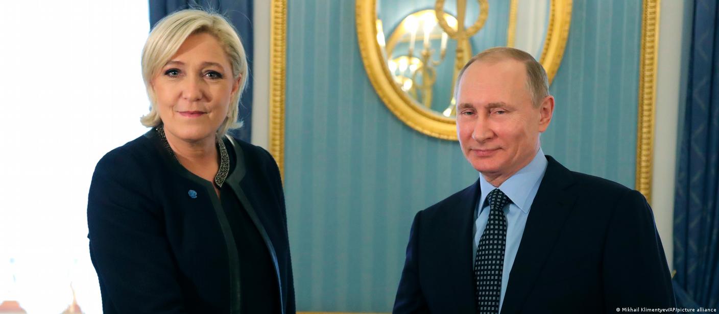 Laços com Rússia podem se voltar contra Le Pen no 2º turno