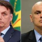 Bolsonaro entra com ação contra Alexandre de Moraes