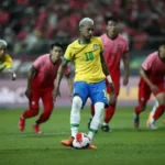 Com 2 gols de Neymar, Brasil goleia Coreia do Sul em amistoso