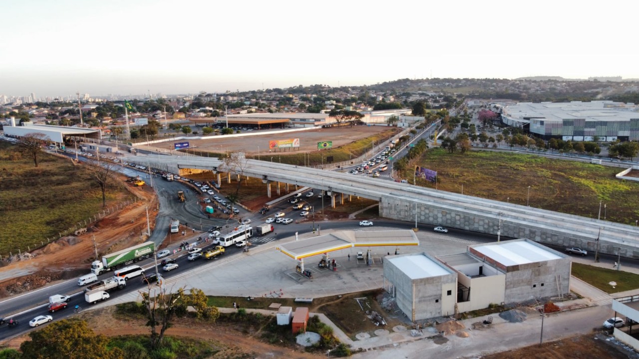 Goiânia: Viaduto Iris Resende será inaugurado.