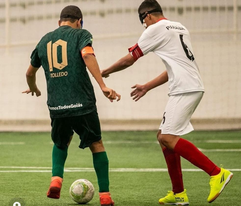 Atleta do futebol de cegos que treina no Centro de Referência Paralímpico de Goiânia (CRP) é convocado para campeonato na França