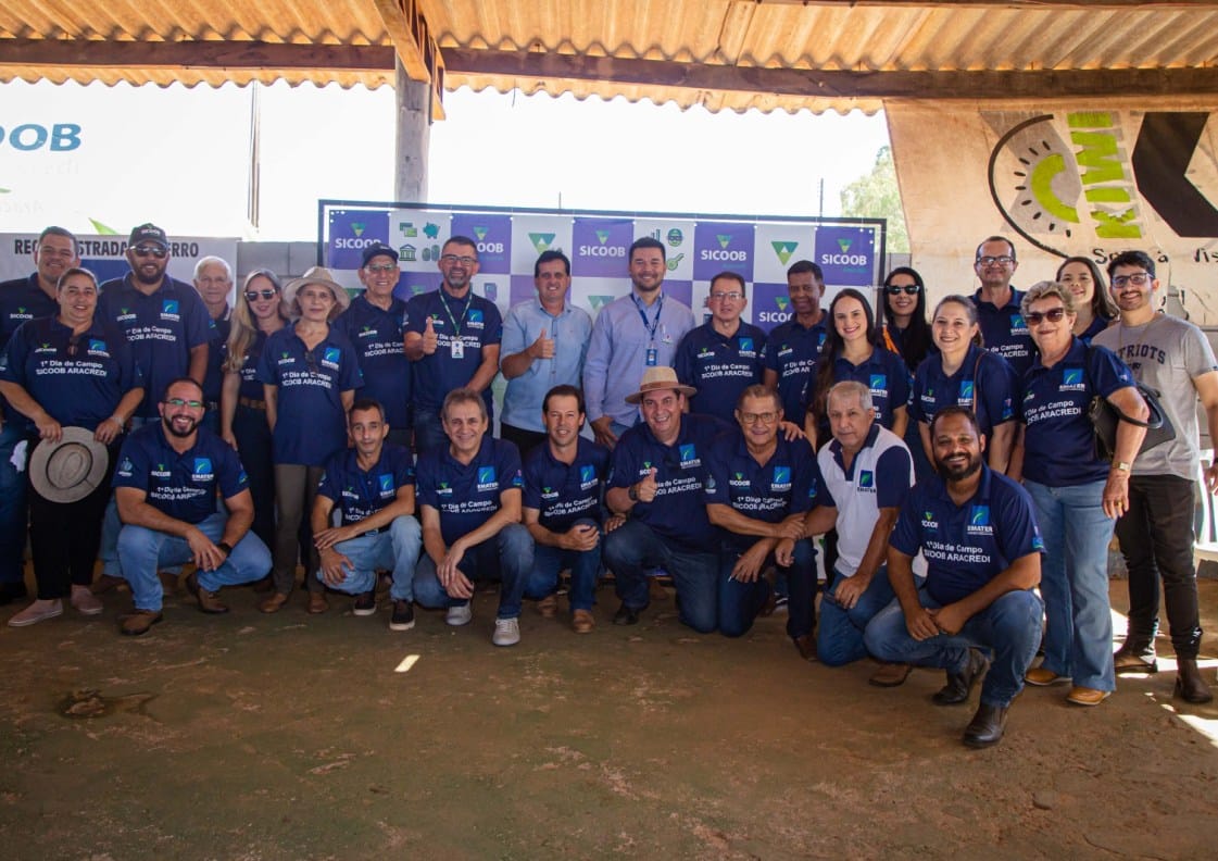 Goiandira: Sicoob Aracredi promove Feira de Touros Pró-Genética e Dia de Campo em parceria com a Emater, Sindicato Rural e Prefeitura