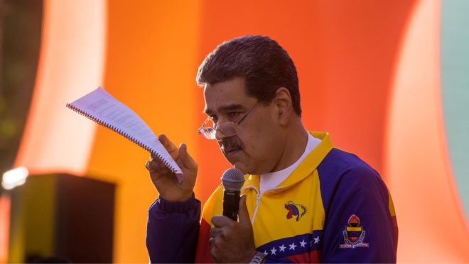 Venezuela manterá destacamento no Atlântico até saída de navio britânico