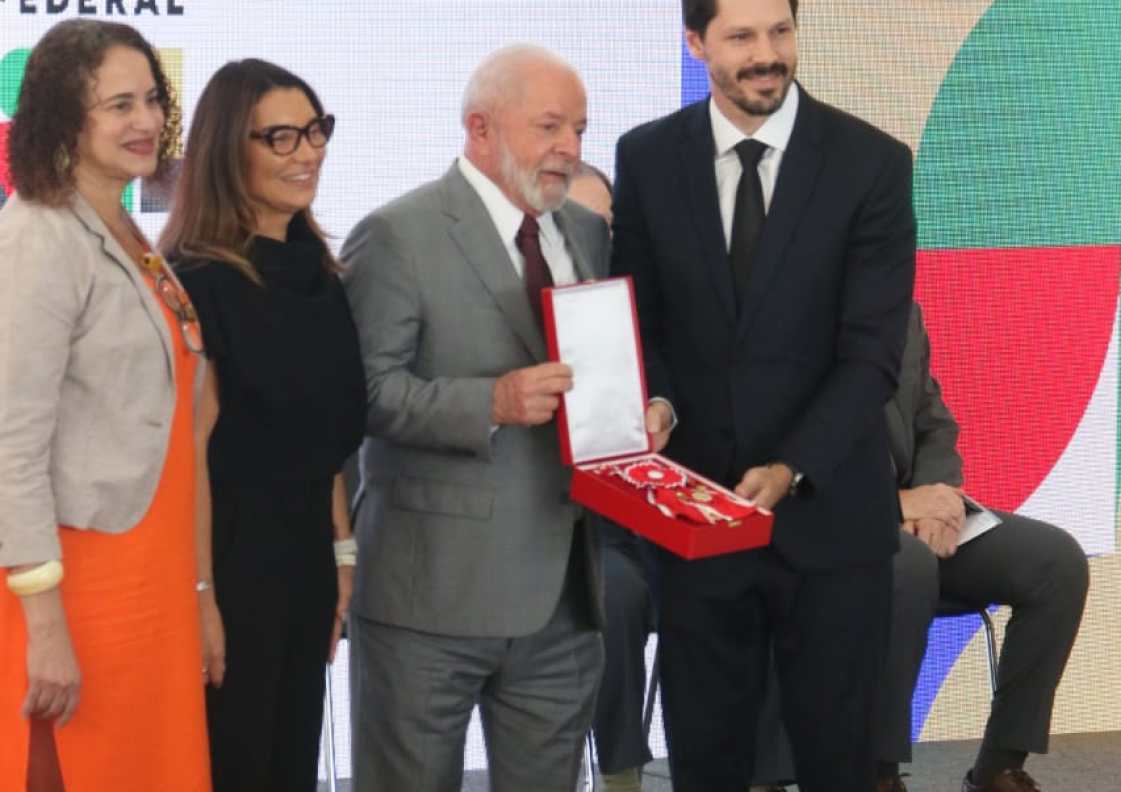 Brasília-DF: Daniel Vilela recebe Ordem Nacional do Mérito Científico em cerimônia no Palácio do Planalto