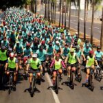 Em Goiânia, Pedala Tour reúne mais de 1,7 mil ciclistas