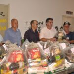 Goiandira: Prefeito Alisson Peixoto entrega cestas de natal para servidores municipais