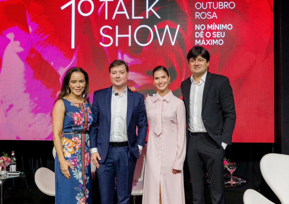 Goiânia: Com Andressa Suita e profissionais da saúde, 1º Talk Show Outubro Rosa da Lumini é um sucesso