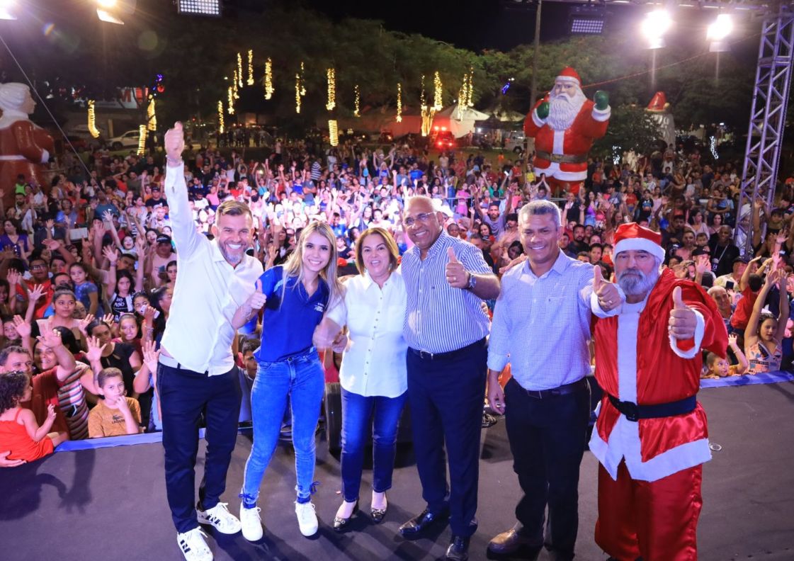 Goiânia: “Paradinha de Natal no Jardim Curitiba é resultado da democratização das celebrações natalinas em Goiânia, comemora prefeito Rogério Cruz