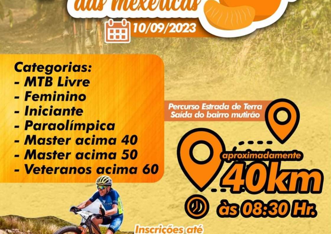 Santa Helena: Secretaria de Esportes promove 5ª corrida ciclística do “Rachão das Mexericas”