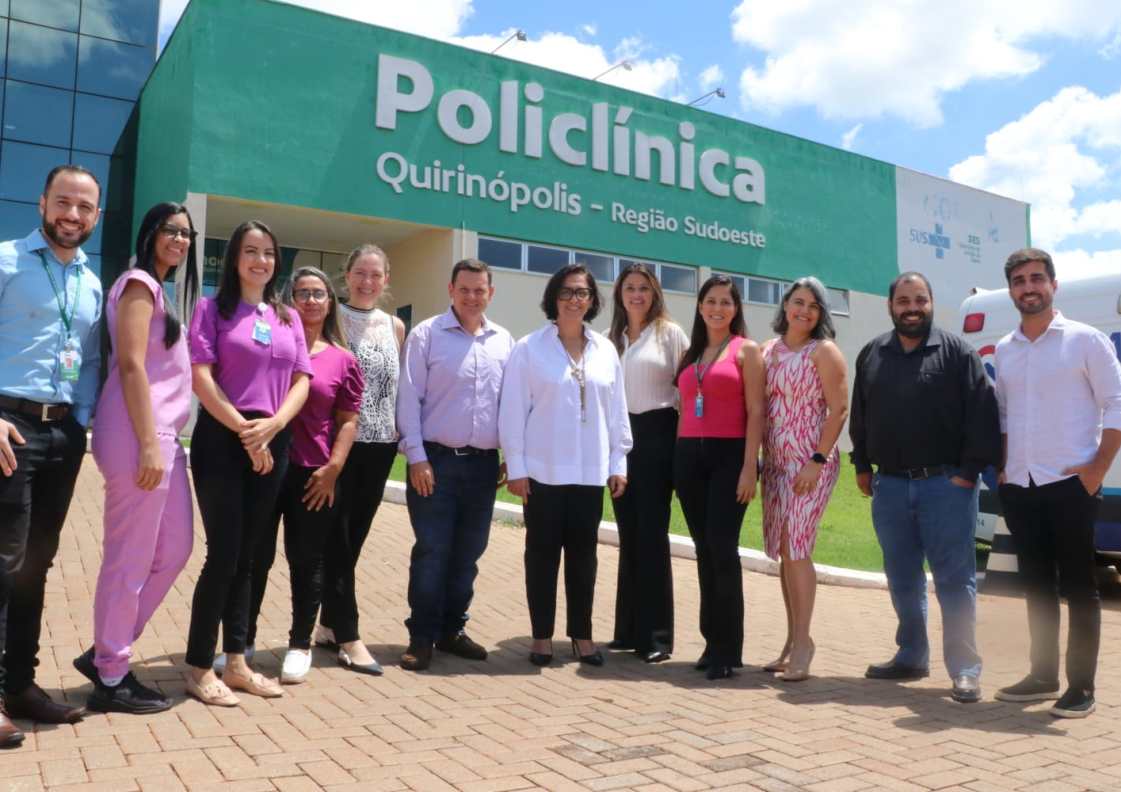 Secretaria de Estado da Saúde de Goiás e UFG capacitam profissionais de policlínica para Goiás Todo Rosa