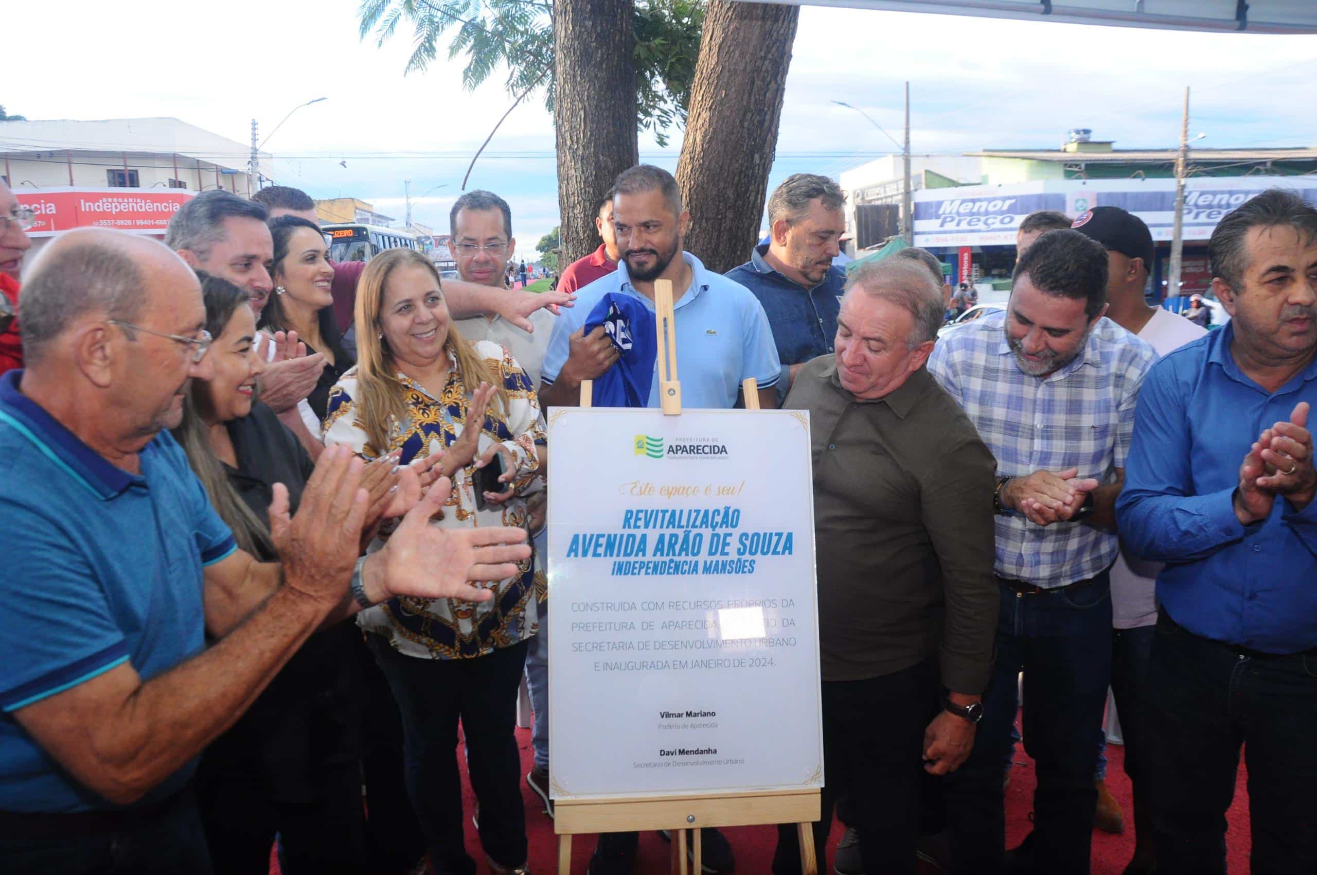 Avenida Arão de Souza é entregue à população totalmente revitalizada