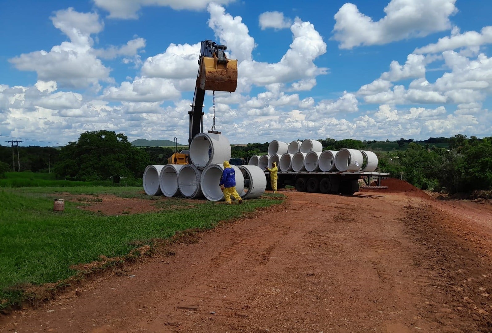 Goinfra realiza obras de adequação do acesso a Matrinchã