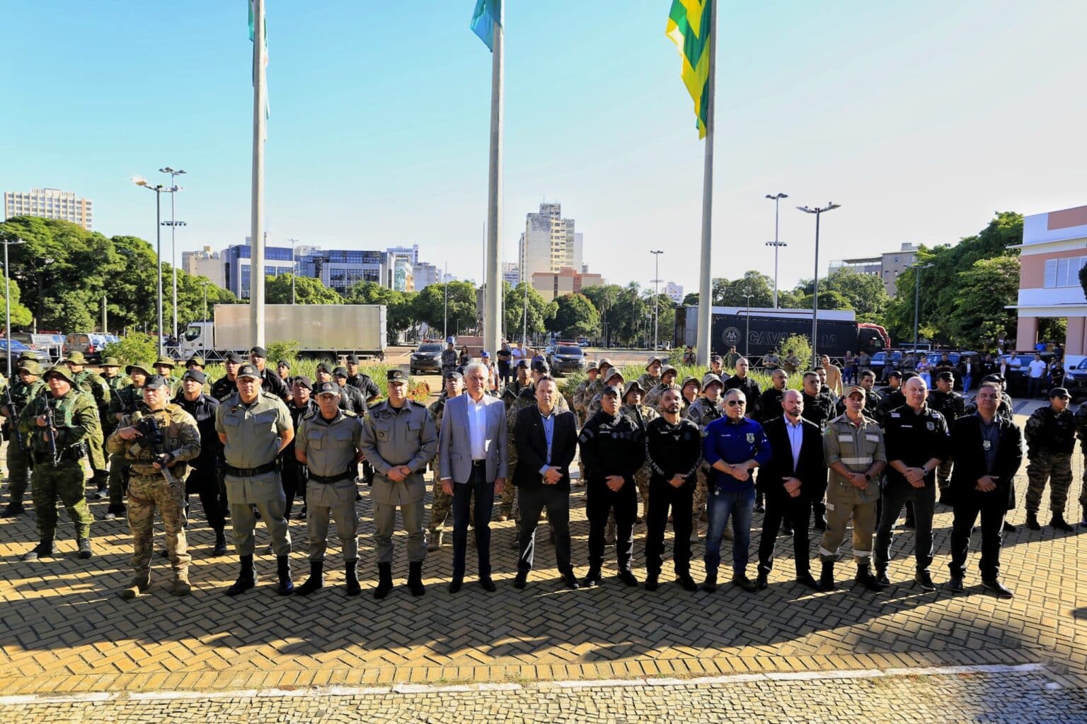 Lançamento da Operação “Brasil É Um Só” e anúncio do envio de 59 policiais ao Rio Grande do Sul