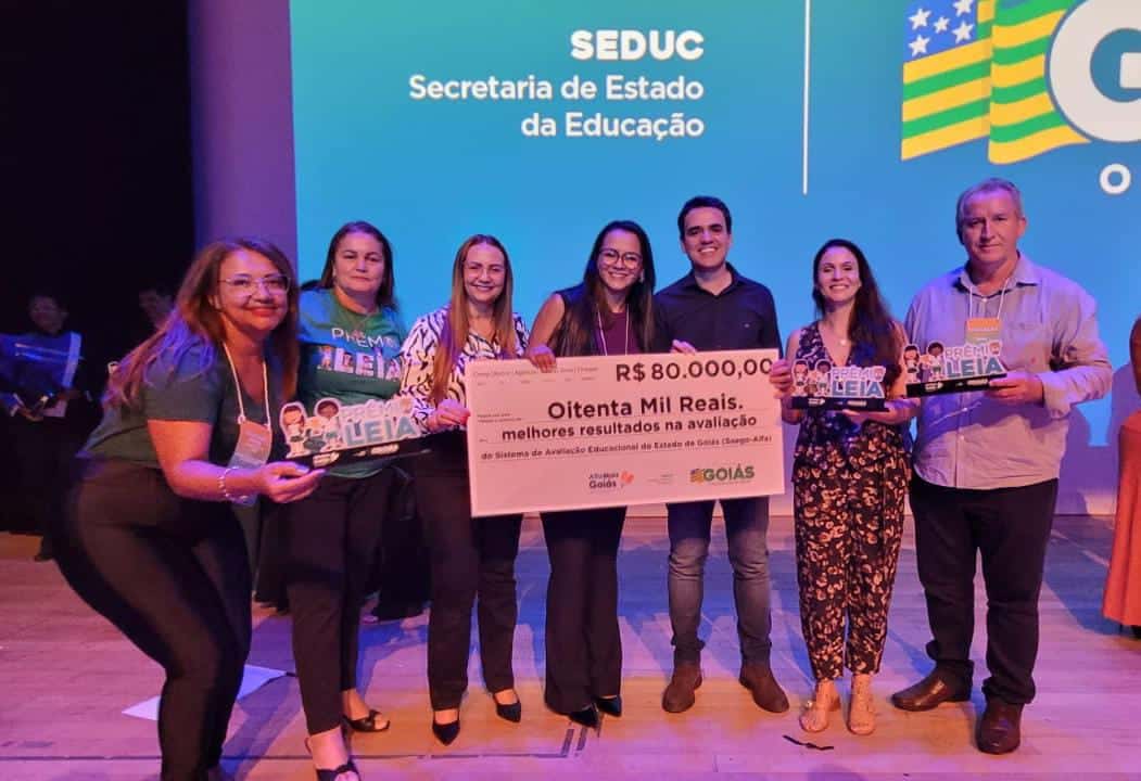 Escolas vencedoras de Posse-GO recebem Prêmio Leia 2024