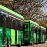 Caiado entrega 60 ônibus do transporte coletivo