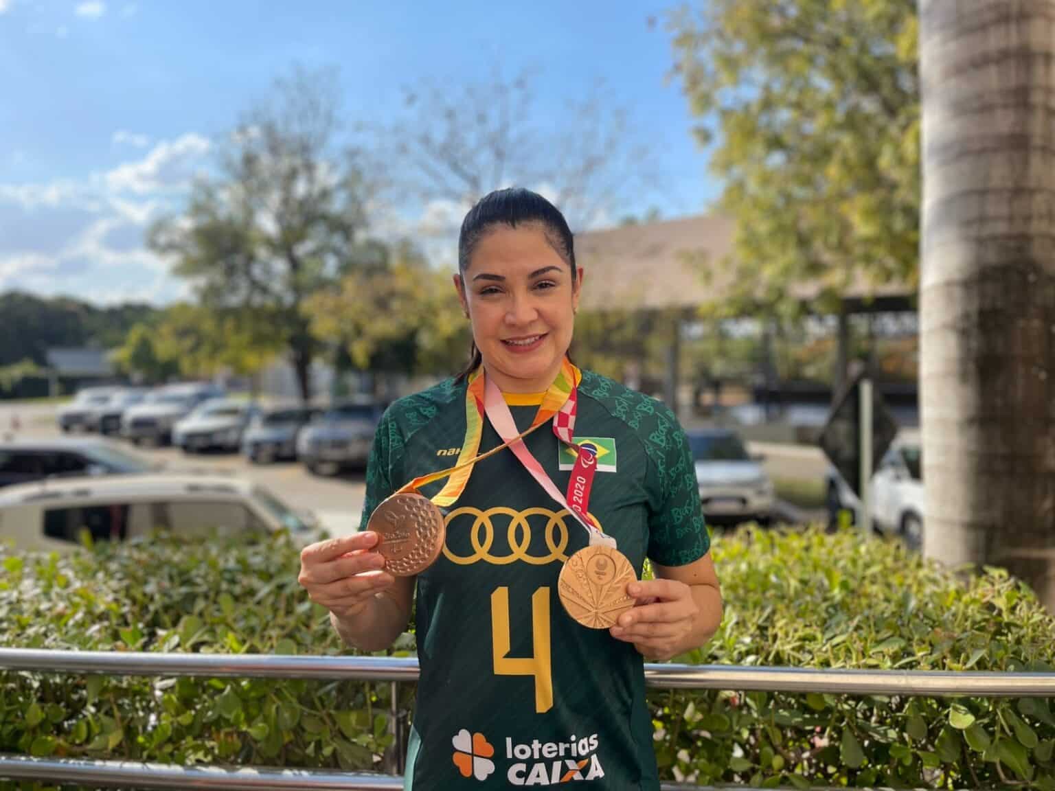 Adria Jesus, atleta goiana, defenderá o Brasil nos jogos paralímpicos de Paris 2024