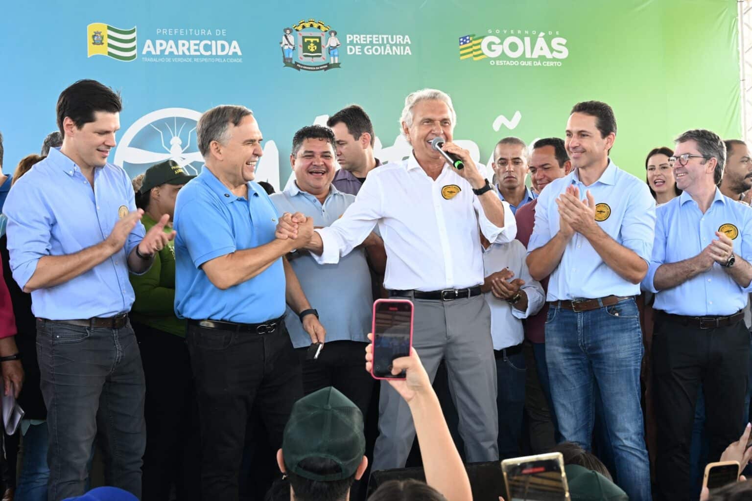 Governo de Goiás e prefeituras de Goiânia e Aparecida de Goiânia lançam mutirão contra a dengue