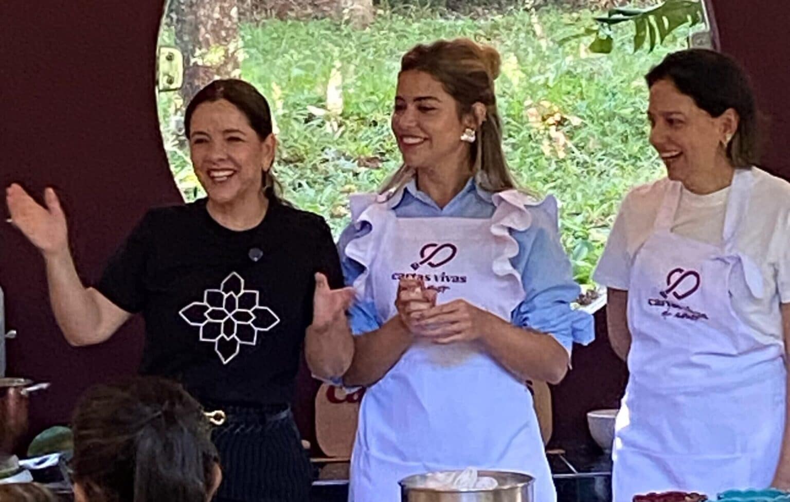 Chef Verônica Nascimento conhece projeto social que apoia mulheres empreendedoras em Goiânia