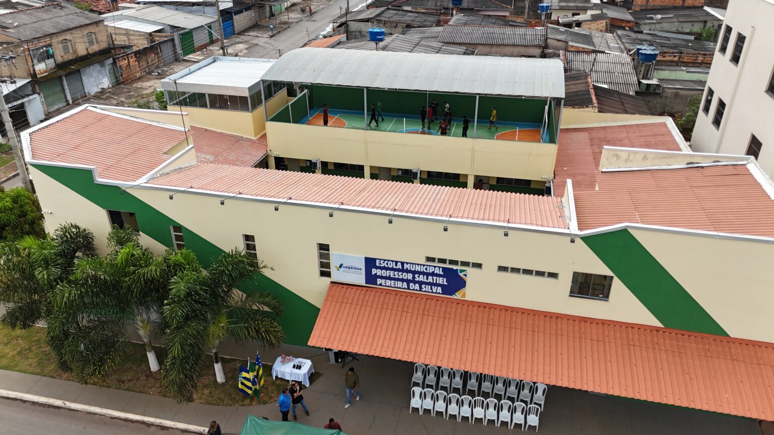 Valparaíso inaugura primeira escola 100% climatizada do município