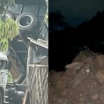 Após cobrar limpeza urbana, prefeito de Anápolis flagra Saneago descartando entulho irregularmente