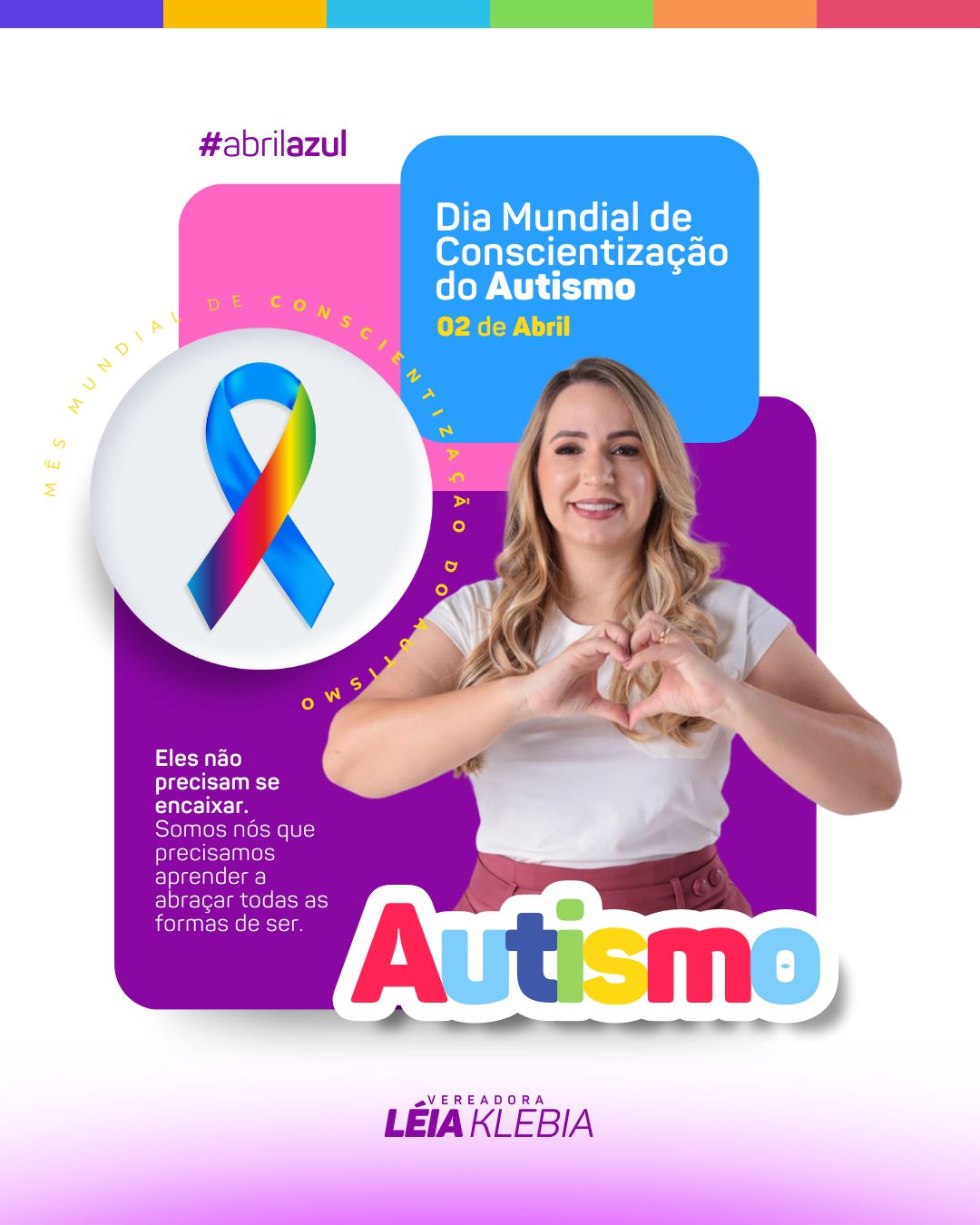 Léia Klebia fortalece políticas públicas para a inclusão de pessoas autistas em Goiânia