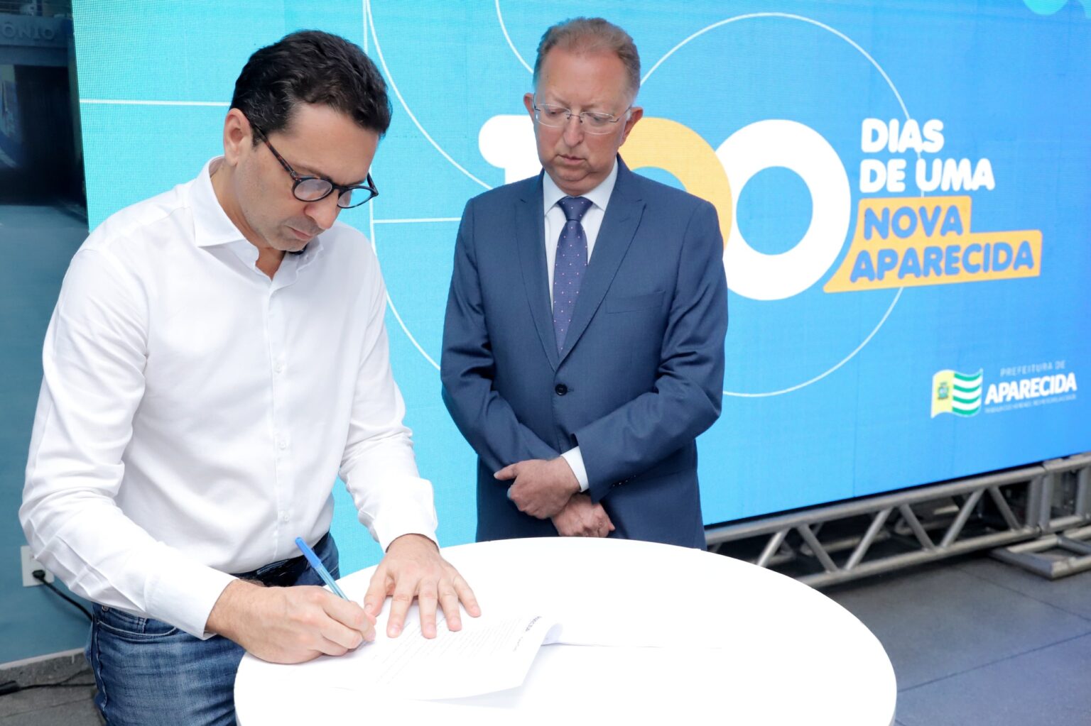 Vilela e João Campos instalam GGIM e reforçam compromisso com a segurança pública em Aparecida