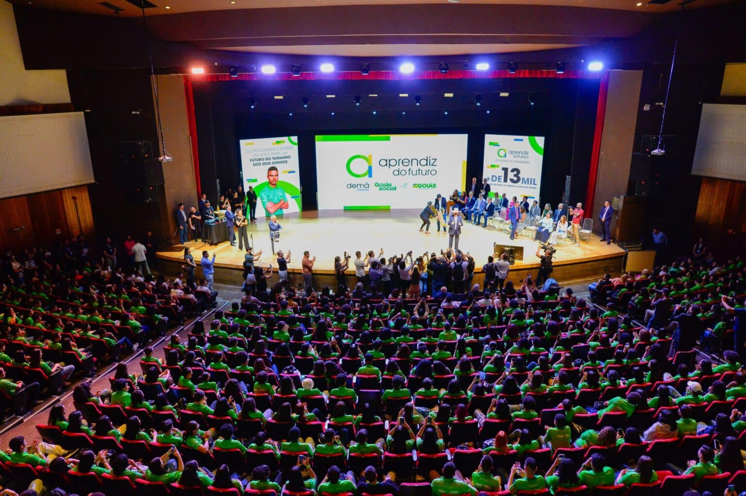 Caiado amplia programa Aprendiz do Futuro para 10 mil jovens