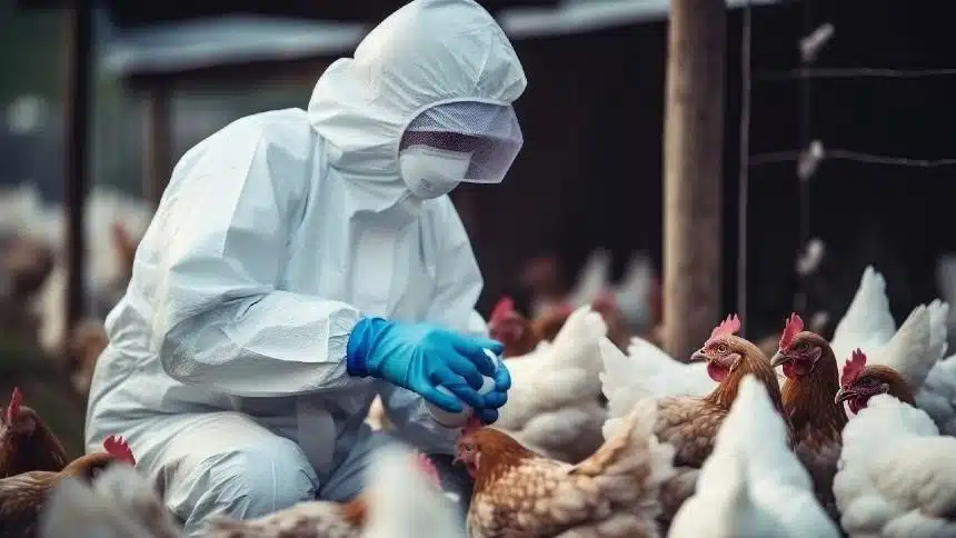 Goiás confirma primeiro caso de gripe aviária em granja não comercial em Goiás