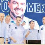 Lideranças de Goiás e do PSD Nacional  participam da filiação de Gustavo e Maiara Mendanha