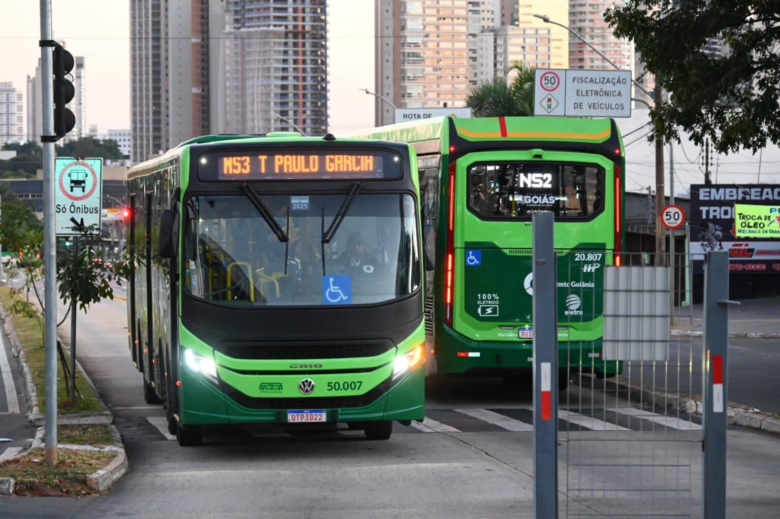 Metronização reduz pela metade tempo de viagem no BRT entre Praça Cívica e Terminal Isidória