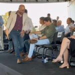 Caiado confronta prefeito de Pires do Rio após insinuação de superfaturamento em obra estadual