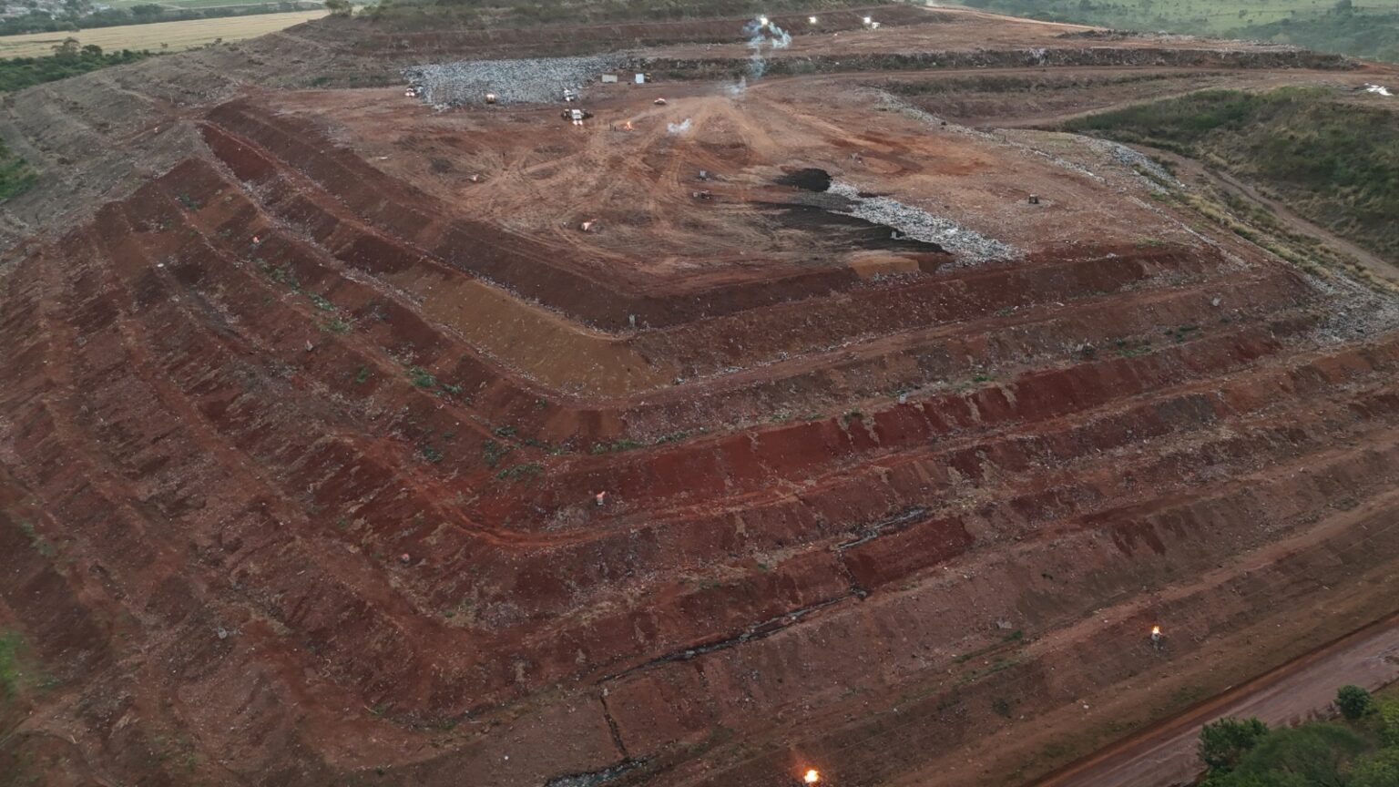 Comurg implanta novo sistema de monitoramento geotécnico no Aterro Sanitário de Goiânia