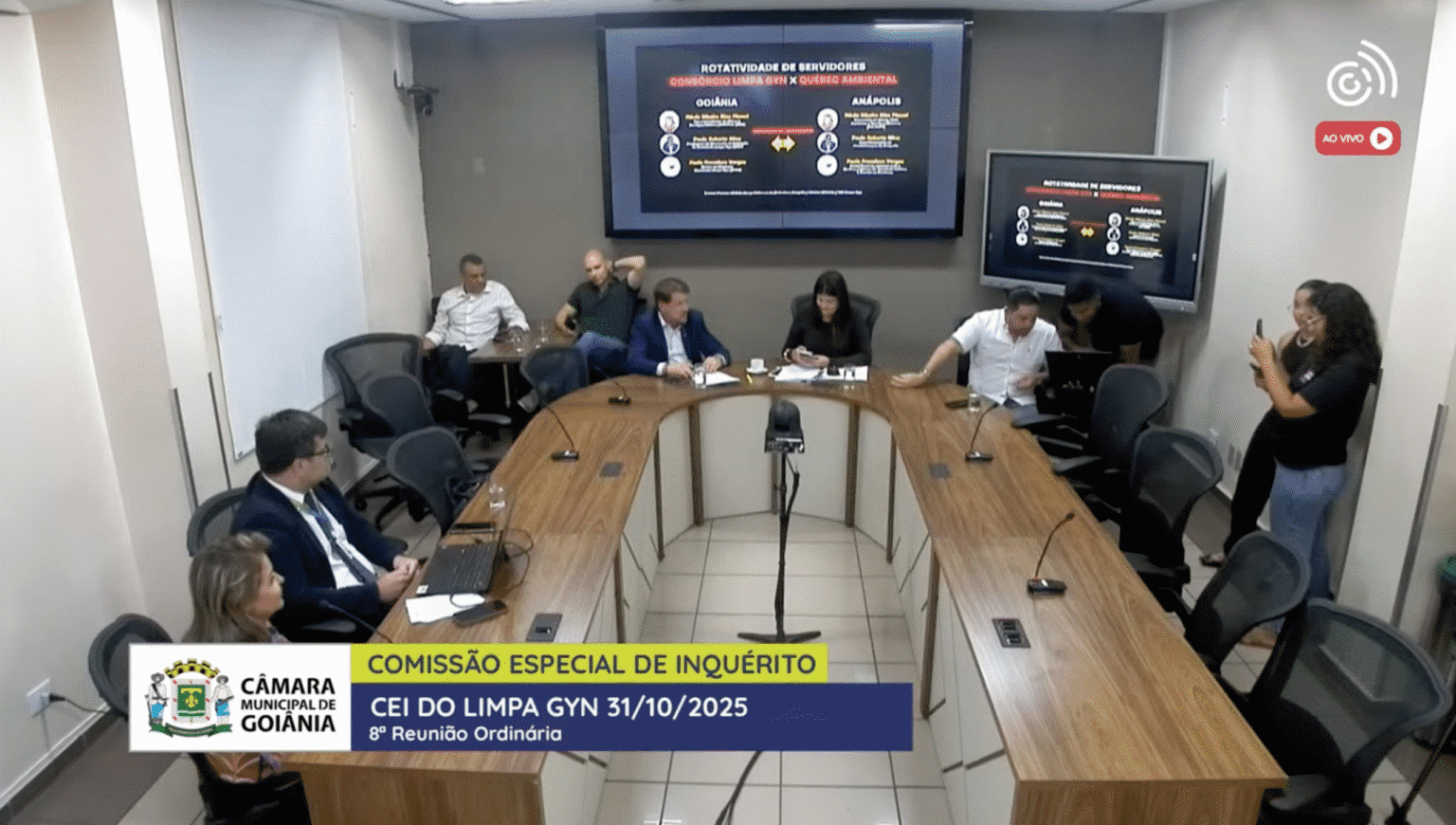 CEI da Limpa Gyn identifica falhas e suspeitas de conflito em contrato bilionário de limpeza urbana
