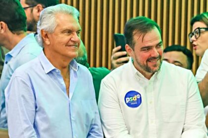 Filiação de Caiado ao PSD altera comando do partido em Goiás e amplia espaço para Mendanha