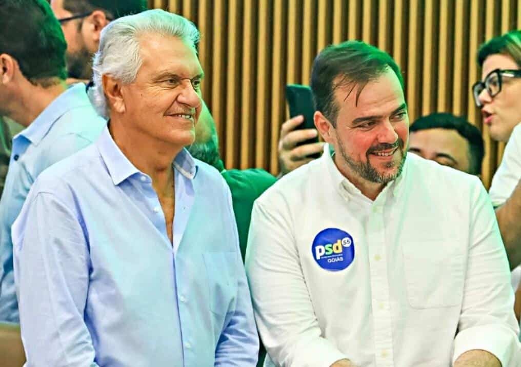 Filiação de Caiado ao PSD altera comando do partido em Goiás e amplia espaço para Mendanha