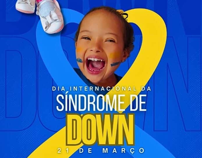 Vereador Rogério Almeida apoia caminhada da Rota da Inclusão em Aparecida no Dia Mundial da Síndrome de Down